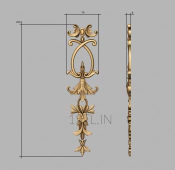 Symmetrycal onlays (NKS_1175) 3D model for CNC machine